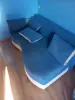 Тахта, кресло, 4 подушки