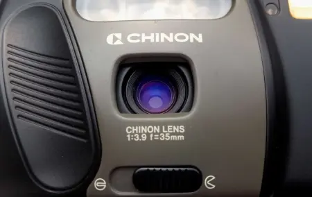 Плёночный фотоаппарат Chinon auto CL-AF с оригинальным чехлом