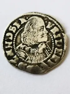 1/16 талера 1659 г. Schleswig-Gottorp 1/16 Taler 1651 MM Friedrich III.