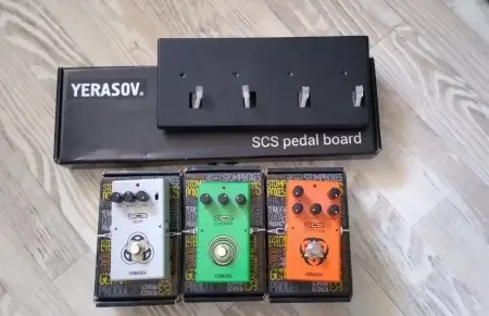 YERASOV борд + педали SCS SCREAMER TS-20, DELAY DM-60, DISTORTION BC-10