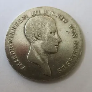 1/6 талера 1812 год. А Пруссия. Состояние!!!