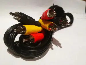 52 Аудио видео кабель 3RCA - 3RCA 3 метра