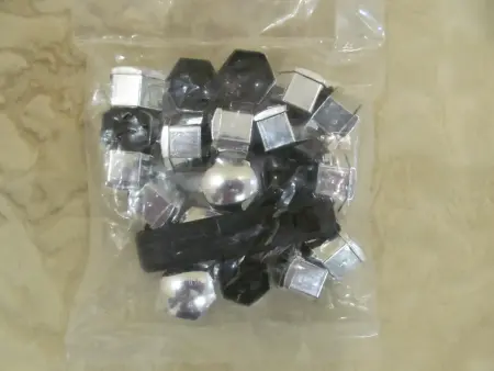 Колпачки на колесные болты 17 мм, 20 шт.