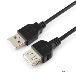 Кабель-удлинитель USB 2.0 AM/AF (папа - мама)