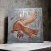 Панель 3D на стену Птица Египта . Декор для дома