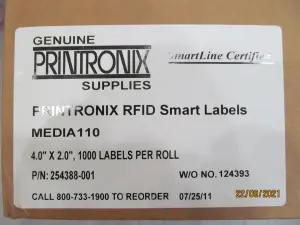 Printronix Media 110 Smart Labels (4 x 2) - 1000 этикеток. рулон