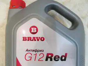 Антифриз Bravo G12, красный