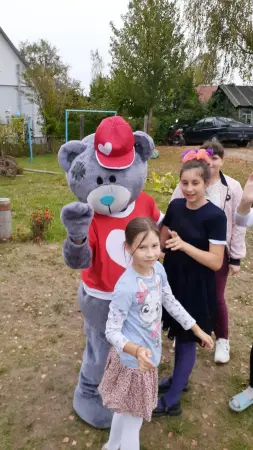 Серебряное шоу.Ростовые Мишка Тедди и Зайка - Калинковичи - 91658 - Доска объявлений Kupika.by - Фото 3