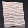 Декоративное 3D панно, 3Д панель гипс Волны