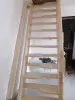 Лестница деревянная.