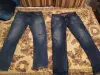 Четыре пары фирменных джинс с дефектами
