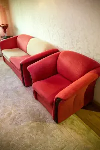 Диван раскладной + кресло