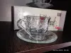 Новый Pasabahce чайный кофейный сервиз чашка блюдце посуда