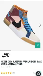 Nike SB Zoom Blazer Mid Premium кроссовки