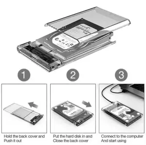 Бокс для HDD/SSD 2.5' USB 3.0