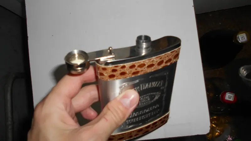 Подарочный Набор Фляга Металлическая Jack Daniels