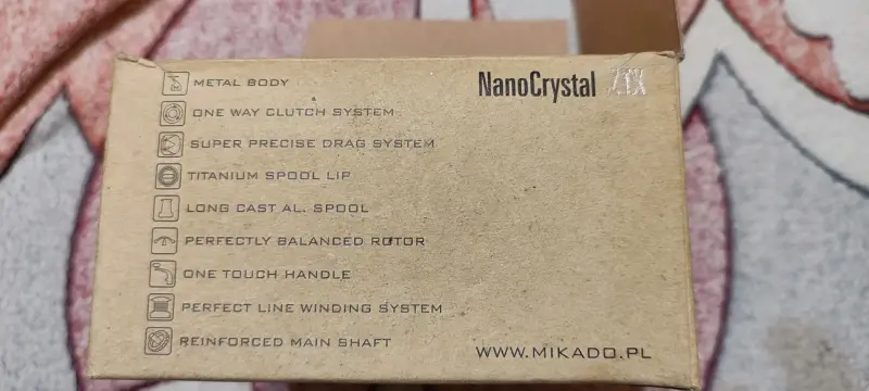 Катушка Nano Cristal ZTX 1006