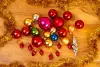 Шарики елка гирлянда мишура новогодние украшения