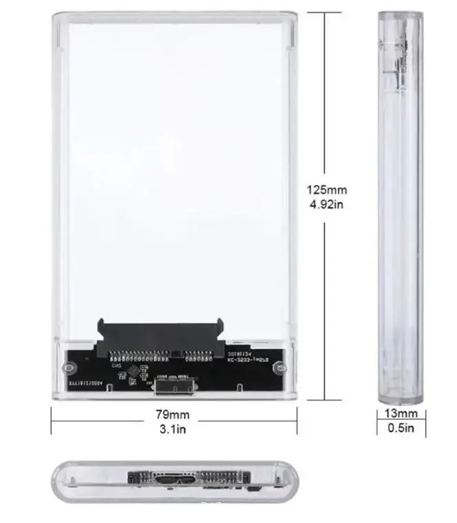 Бокс для HDD/SSD 2.5' USB 3.0