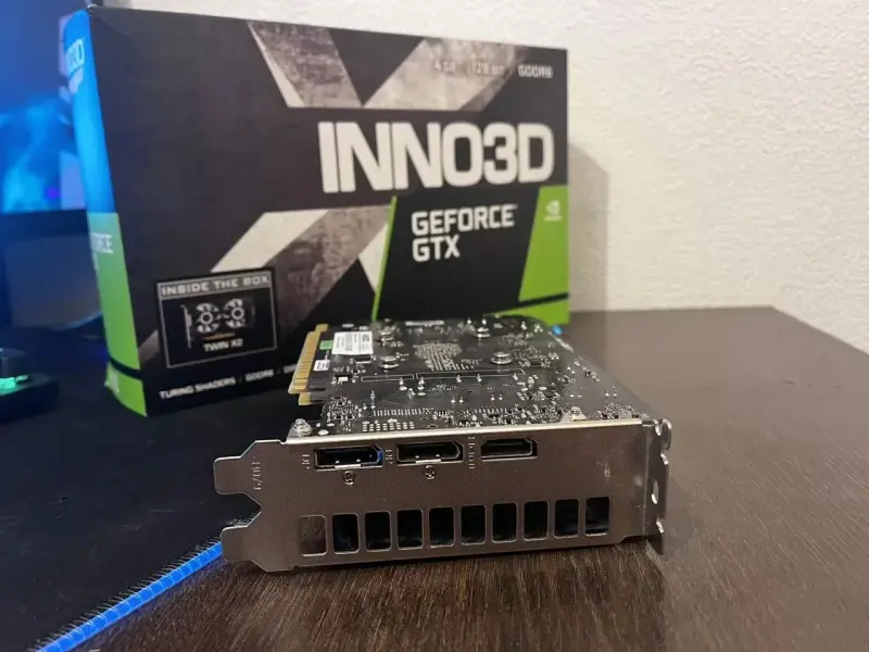 GTX 1050TI 4GB ДЕФЕКТ видеокарта