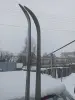Лыжи совецкие телеханы 215 с креплением без палок