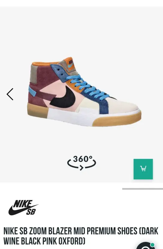 Nike SB Zoom Blazer Mid Premium кроссовки