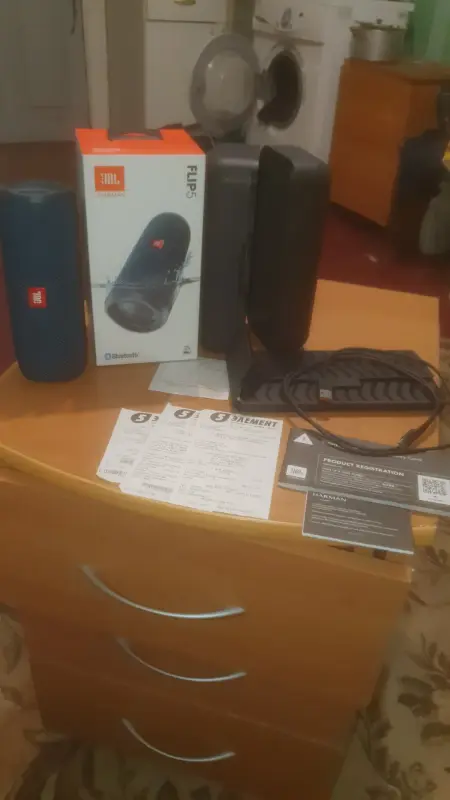 Колонка JBL FLIP 5 оригинал новая синяя