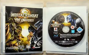 Mortal Kombat vs DC Universe for PS3 диск