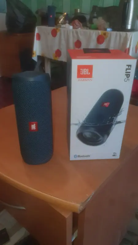 Колонка JBL FLIP 5 оригинал новая синяя