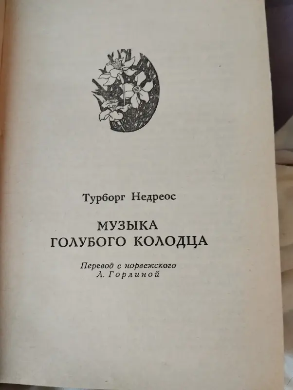 Книга Музыка голубого колодца