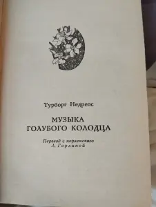 Книга Музыка голубого колодца