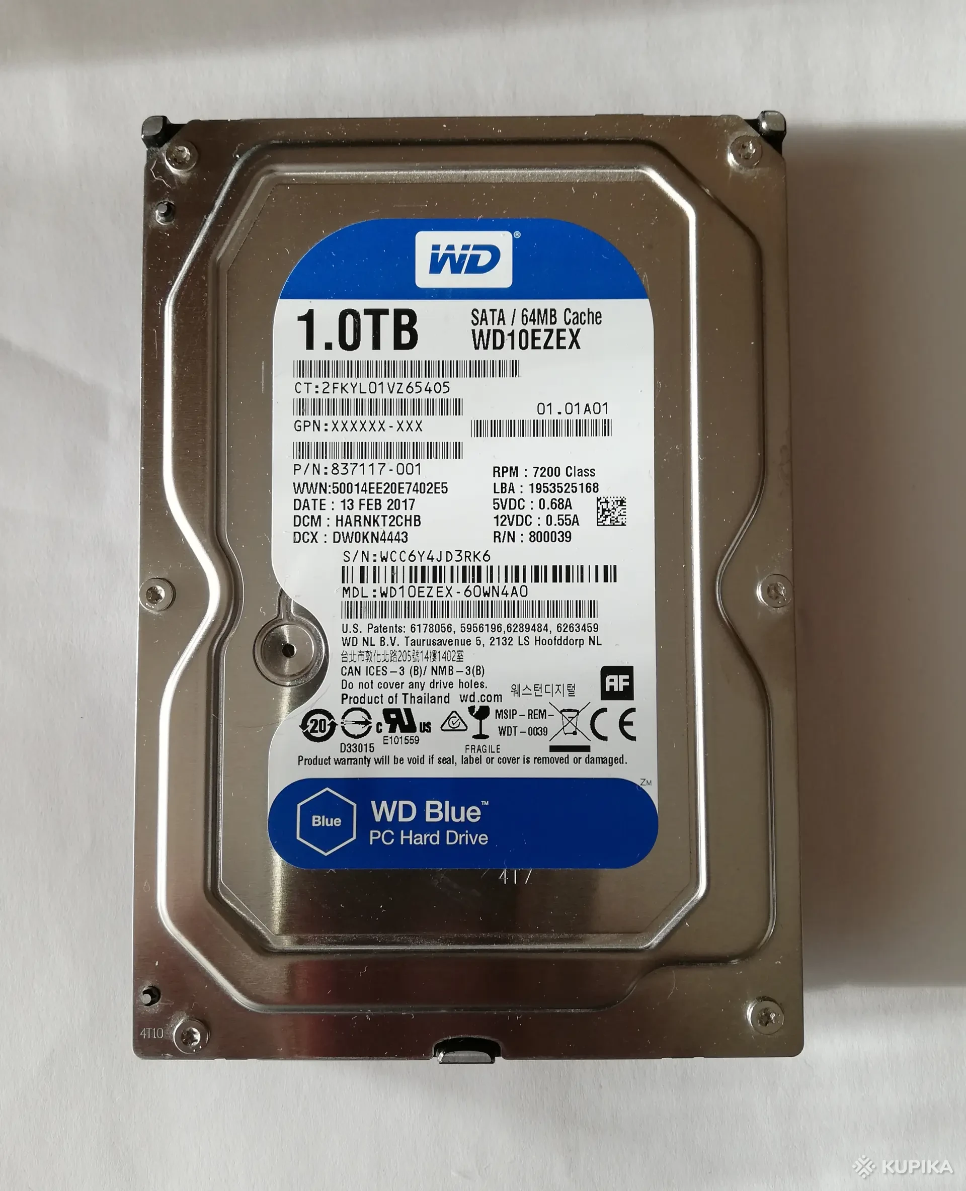 Wd Blue 1tb Цена