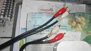 Кабель 2RCA - 2RCA (тюльпан) Для Аудио high quality audio cable 1.5 метра