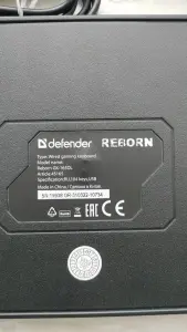 Клавиатура defender reborn GK-165DL