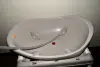 Ванночка на столике+горка+круг надувной
