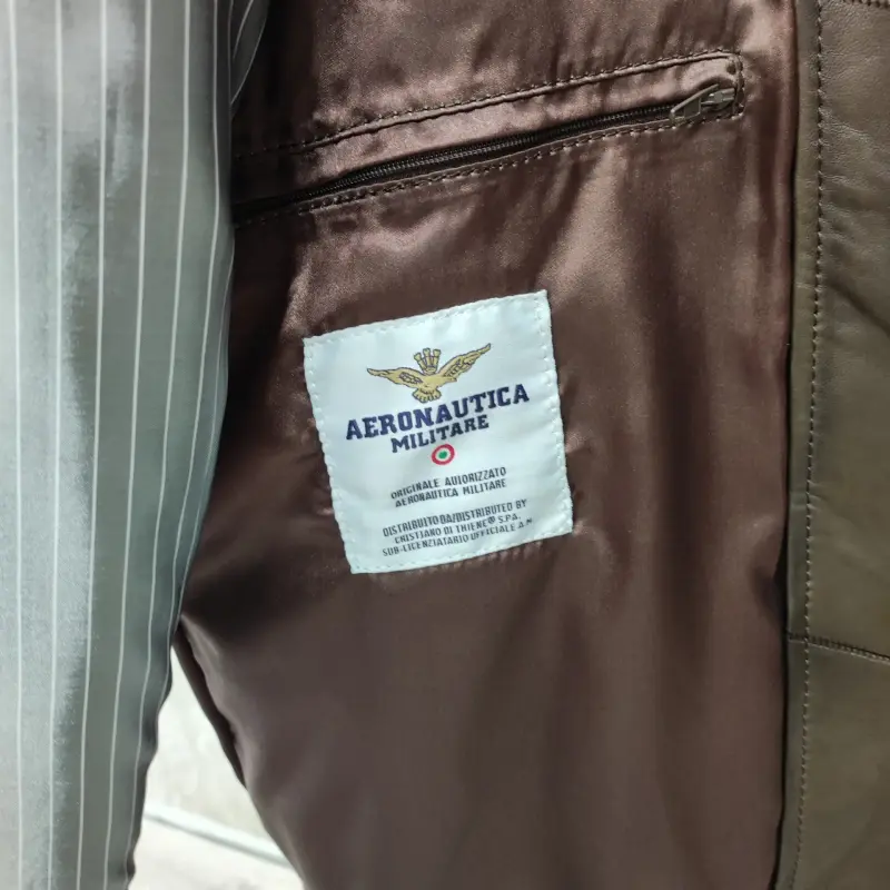 Кожаная куртка Aeronautica Militare