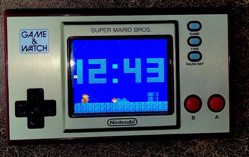 Nintendo Game & Watch Super Mario Bros игра