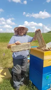 Мёд с собстнной пасеки