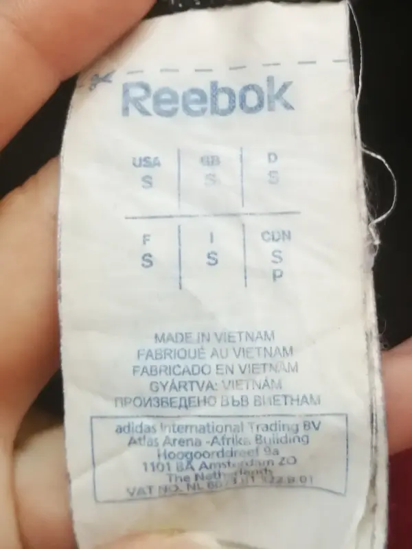 Майка спортивная Reebok, размер XS