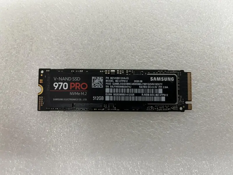 SSD диск Samsung 970 Pro 512Gb MZ-V7P512 M2 NVMe