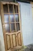 Реставрация деревянных дверей.