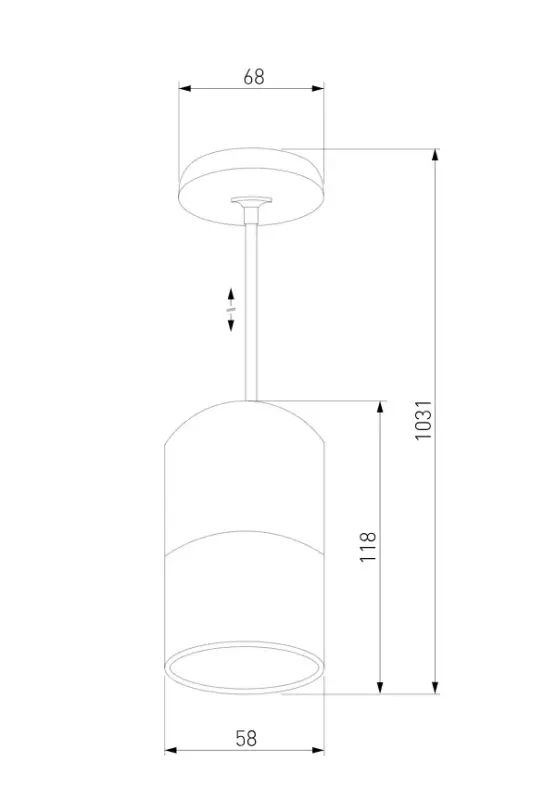 Потолочный светильник Евросвет Mini Topper 50146/1 (хром/черный)