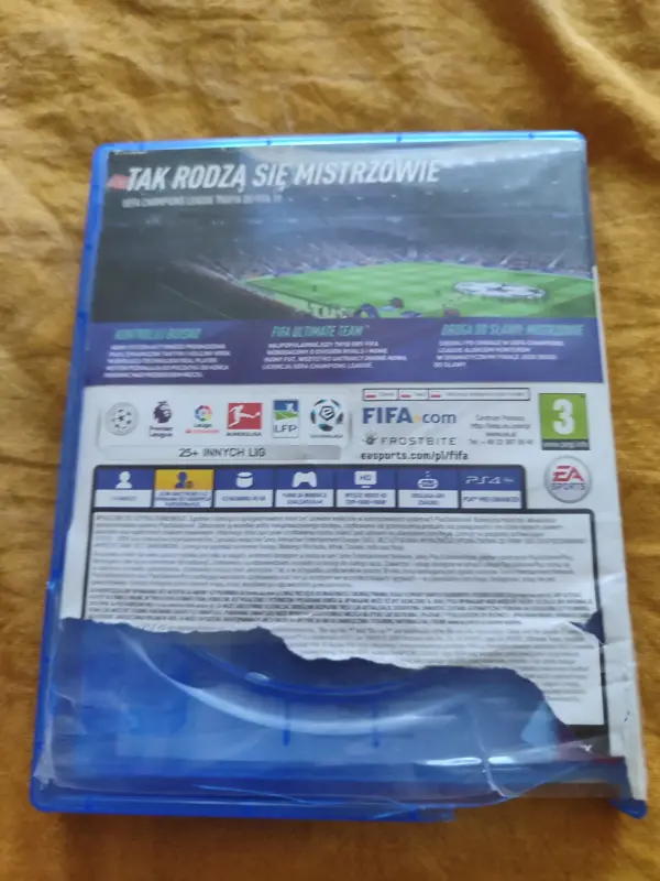 Диск игры Fifa 19