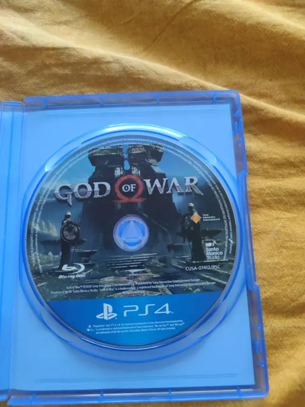 Диск игры God of War