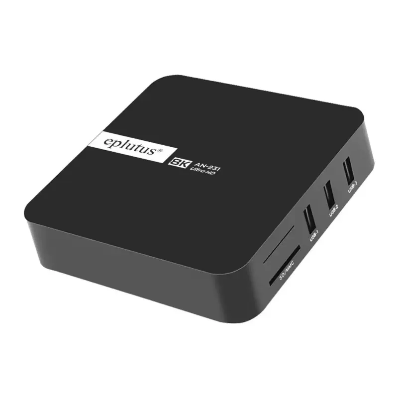 Smart TV BOX Android ТВ приставка 4+64 Gb Eplutus AN-231