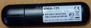 Беспроводной адаптер D-Link DWA-125