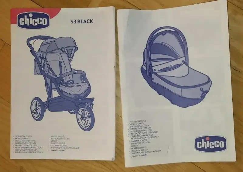 Коляска Chicco Trio S3 Универсальная, ИТАЛИЯ