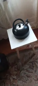 Чайник со свистком новый, 2,7л, нержавейка