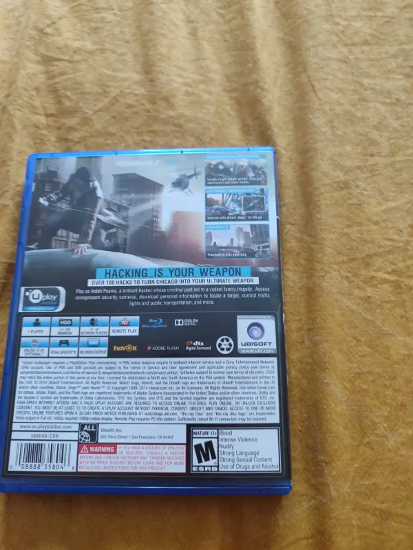 Диск игры Watch Dogs