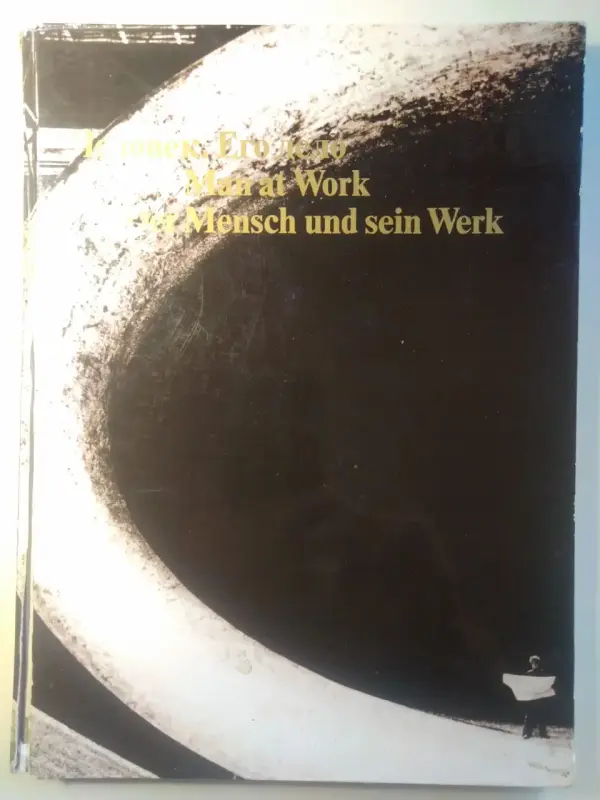 Фотокнига Человек.Его дело на рус-ом, англ-ом, немецком языках. 1977 год.